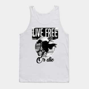 HEADLESS HORSEMEN LIVE FREE OR DIE variant E Tank Top